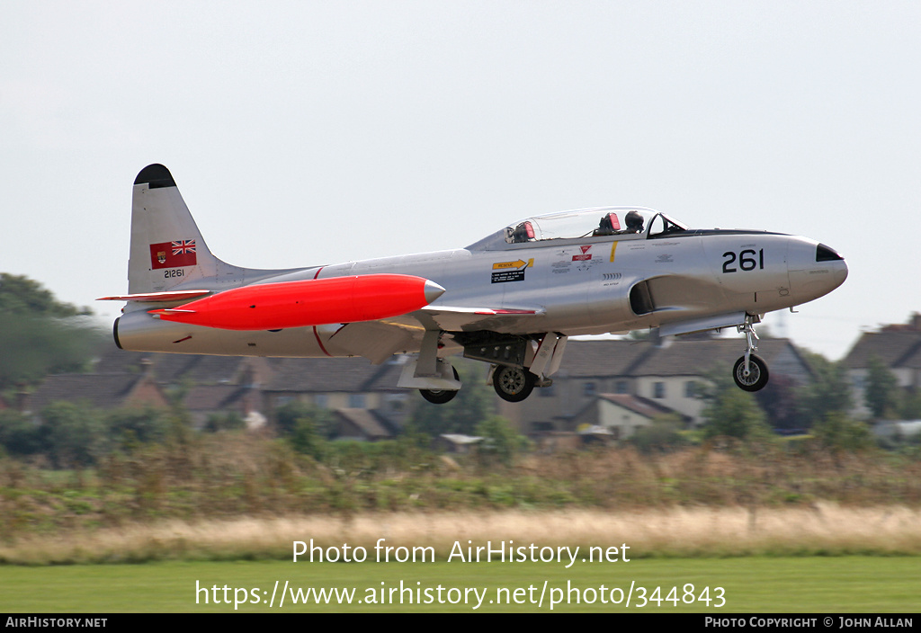 Aircraft Photo of G-TBRD | Canadair CT-133 Silver Star 3 | Canada - Air Force | AirHistory.net #344843