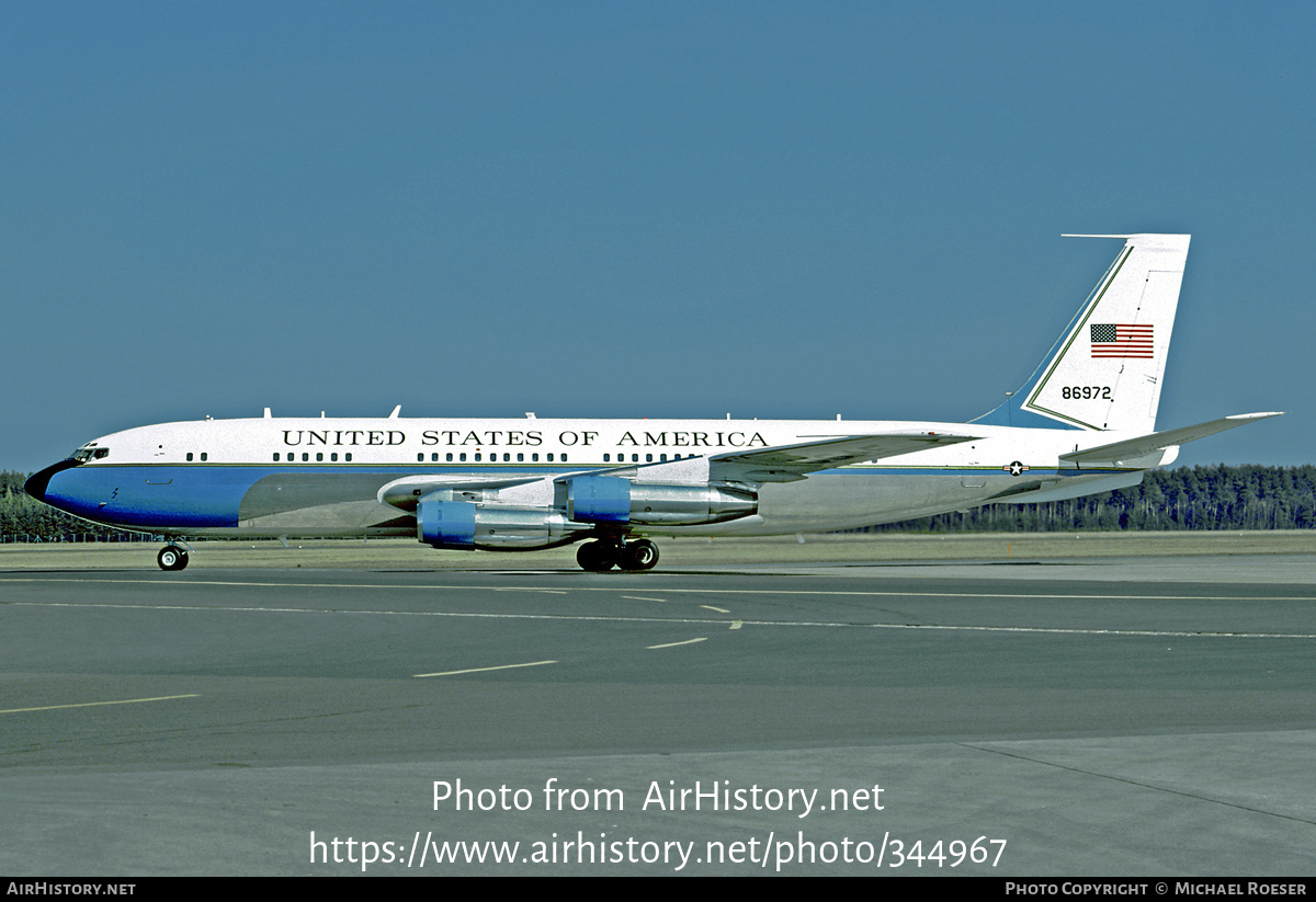 Aircraft Photo of 58-6972 / 86972 | Boeing VC-137A (707-153) | USA - Air Force | AirHistory.net #344967