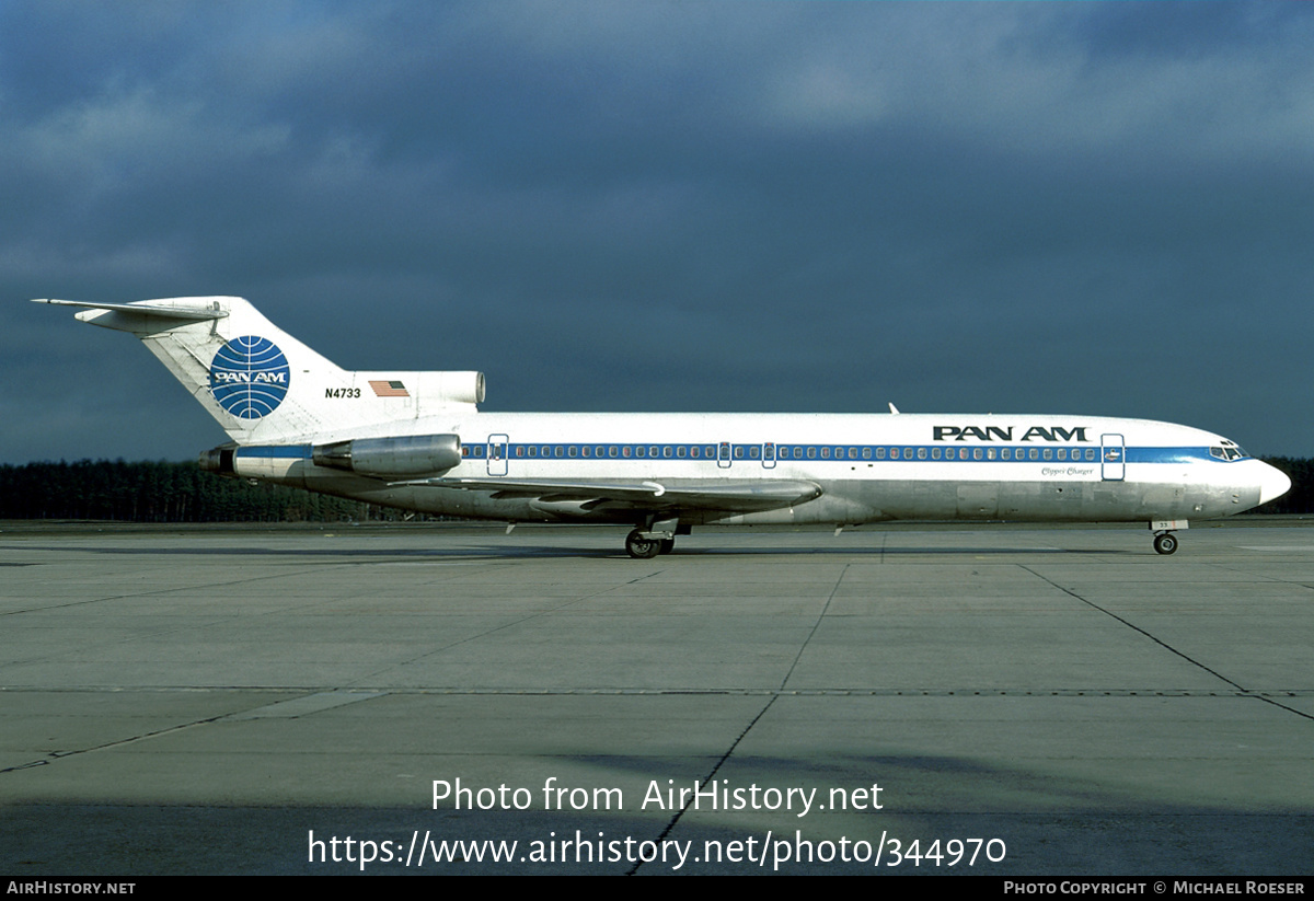 Aircraft Photo of N4733 | Boeing 727-235 | Pan American World Airways - Pan Am | AirHistory.net #344970