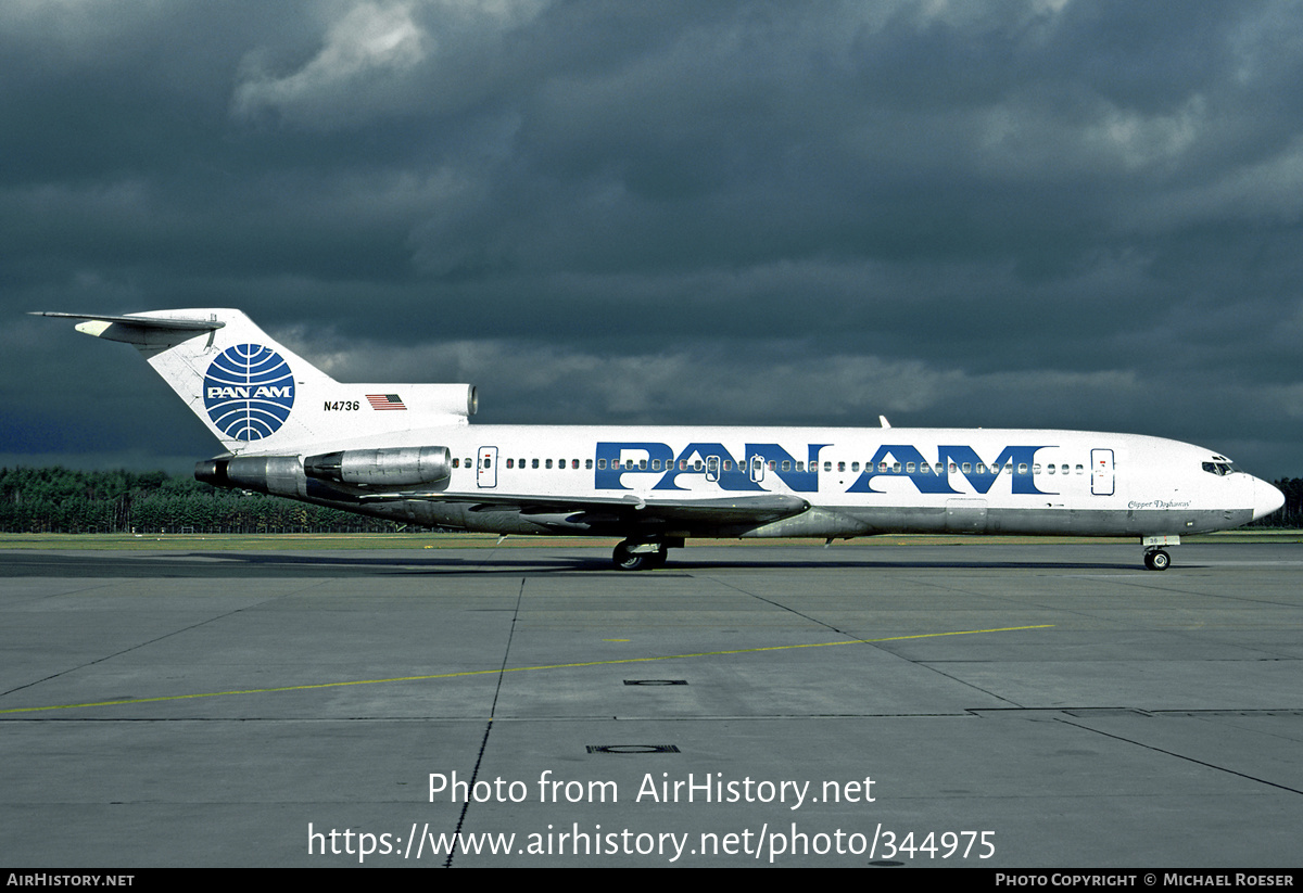 Aircraft Photo of N4736 | Boeing 727-235 | Pan American World Airways - Pan Am | AirHistory.net #344975