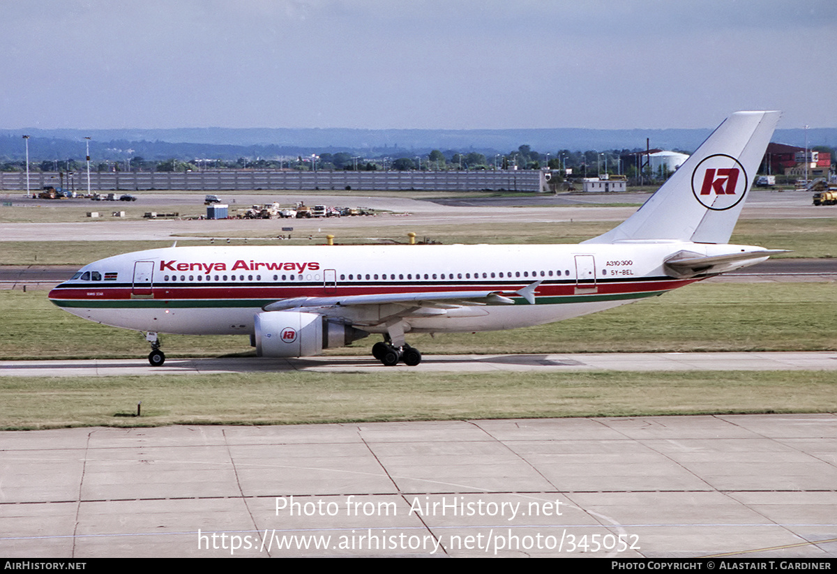 Aircraft Photo of 5Y-BEL | Airbus A310-304 | Kenya Airways | AirHistory.net #345052