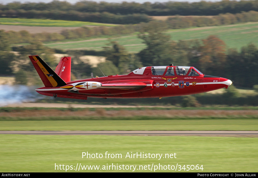 Aircraft Photo of MT48 | Fouga CM-170R Magister | Belgium - Air Force | AirHistory.net #345064