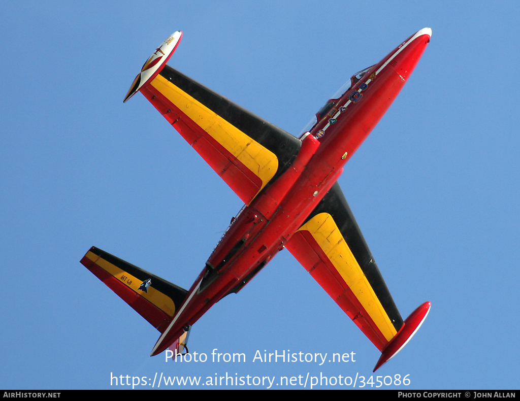 Aircraft Photo of MT48 | Fouga CM-170R Magister | Belgium - Air Force | AirHistory.net #345086