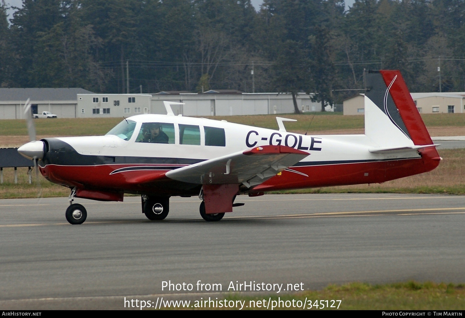 Aircraft Photo of C-GOLE | Mooney M-20F Executive | AirHistory.net #345127