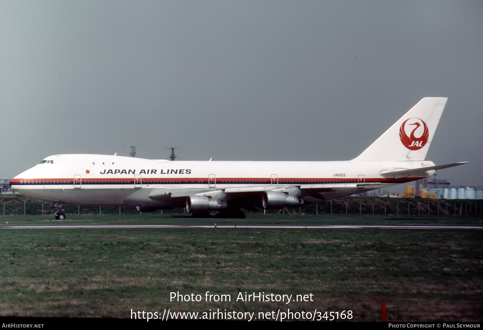 Aircraft Photo of JA8105 | Boeing 747-246B | Japan Air Lines - JAL | AirHistory.net #345168