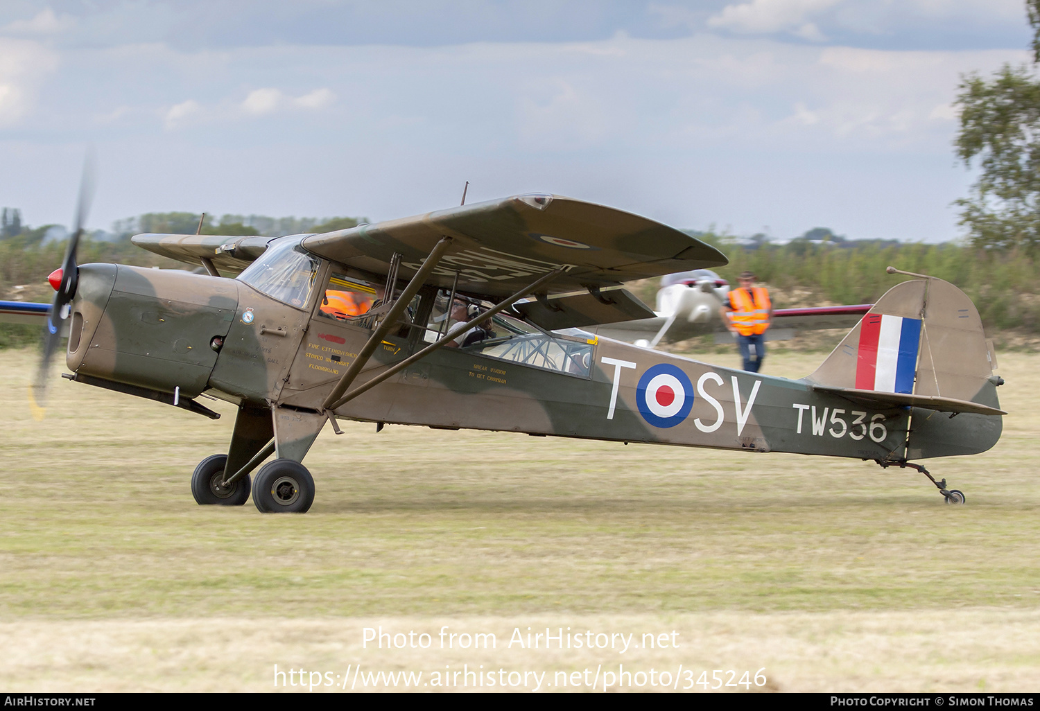 Aircraft Photo of G-BNGE / TW536 | Auster K Auster AOP6 | UK - Army | AirHistory.net #345246