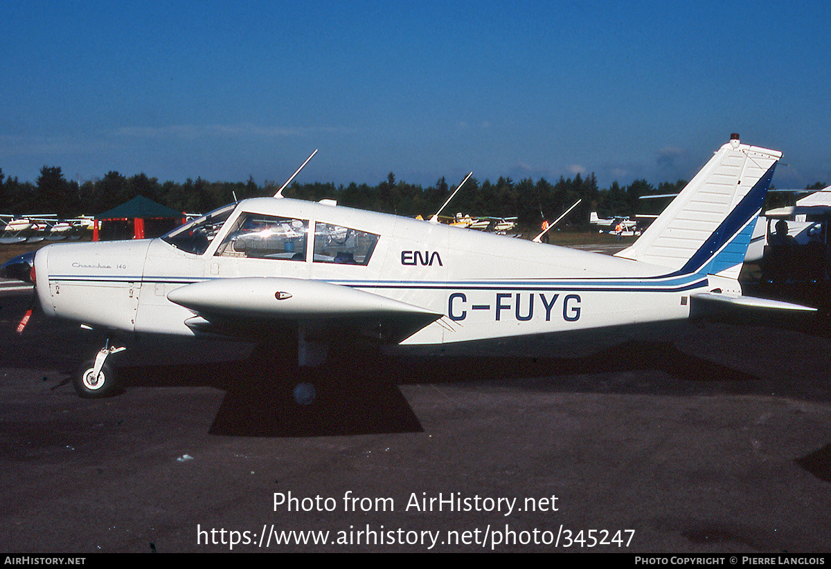 Aircraft Photo of C-FUYG | Piper PA-28-140 Cherokee | ENA | AirHistory.net #345247