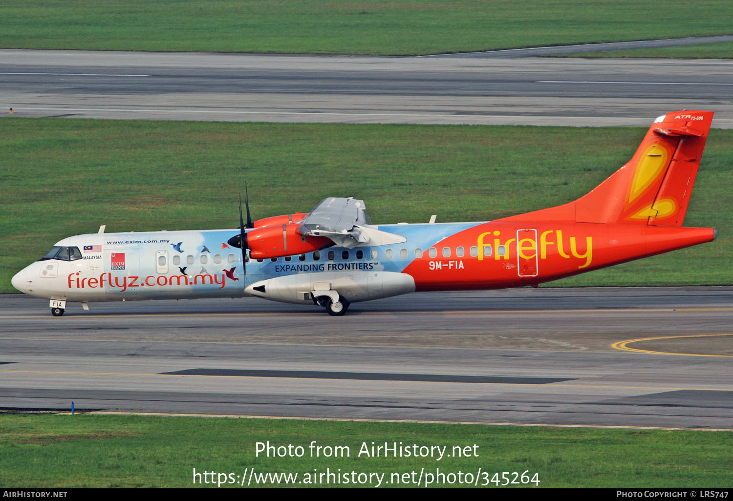 Aircraft Photo of 9M-FIA | ATR ATR-72-600 (ATR-72-212A) | Firefly | AirHistory.net #345264