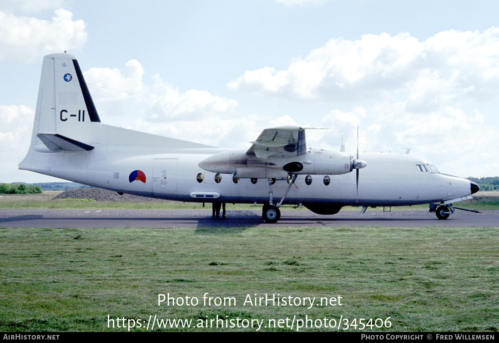 Aircraft Photo of C-11 | Fokker F27-300M Troopship | Netherlands - Air Force | AirHistory.net #345406