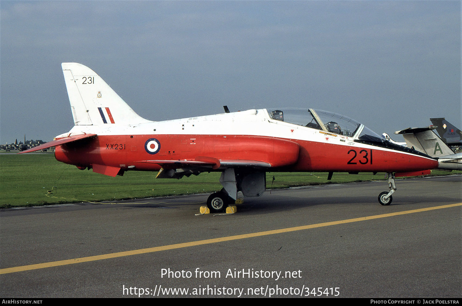 Aircraft Photo of XX231 | British Aerospace Hawk T1 | UK - Air Force | AirHistory.net #345415