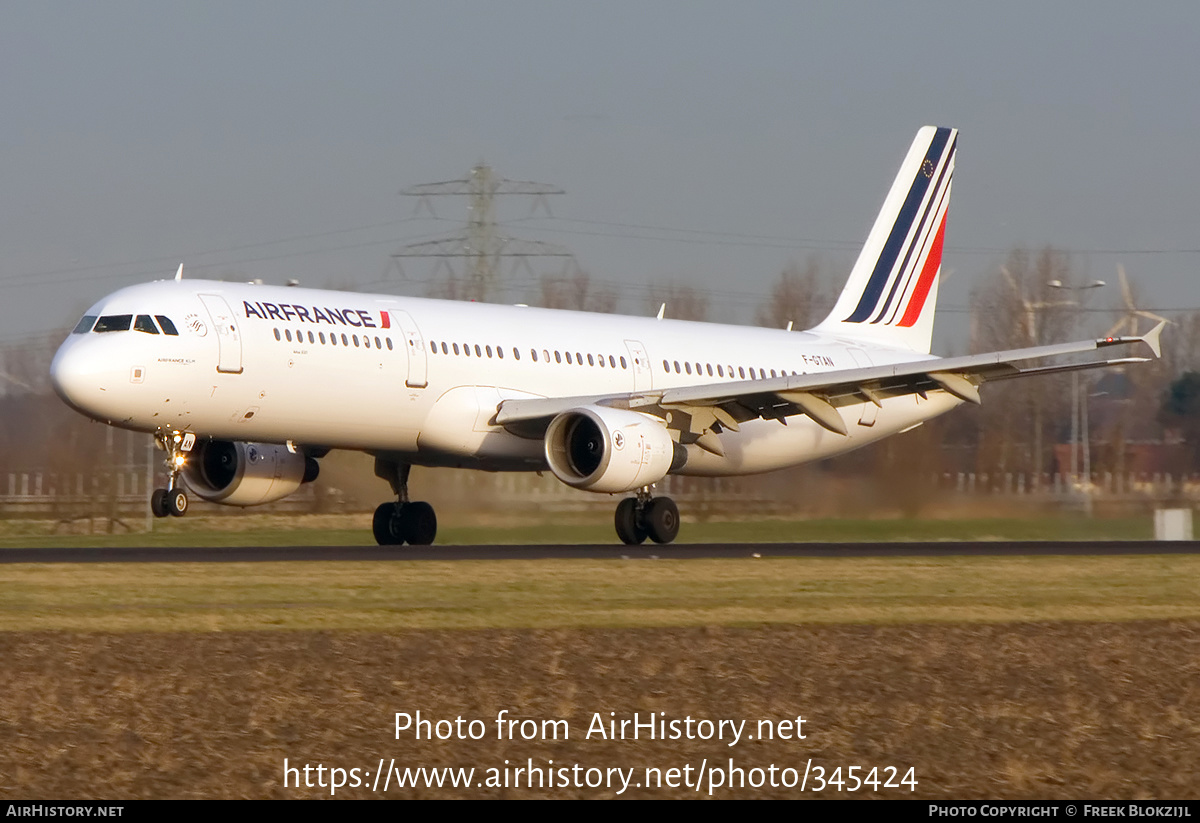 Aircraft Photo of F-GTAN | Airbus A321-211 | Air France | AirHistory.net #345424