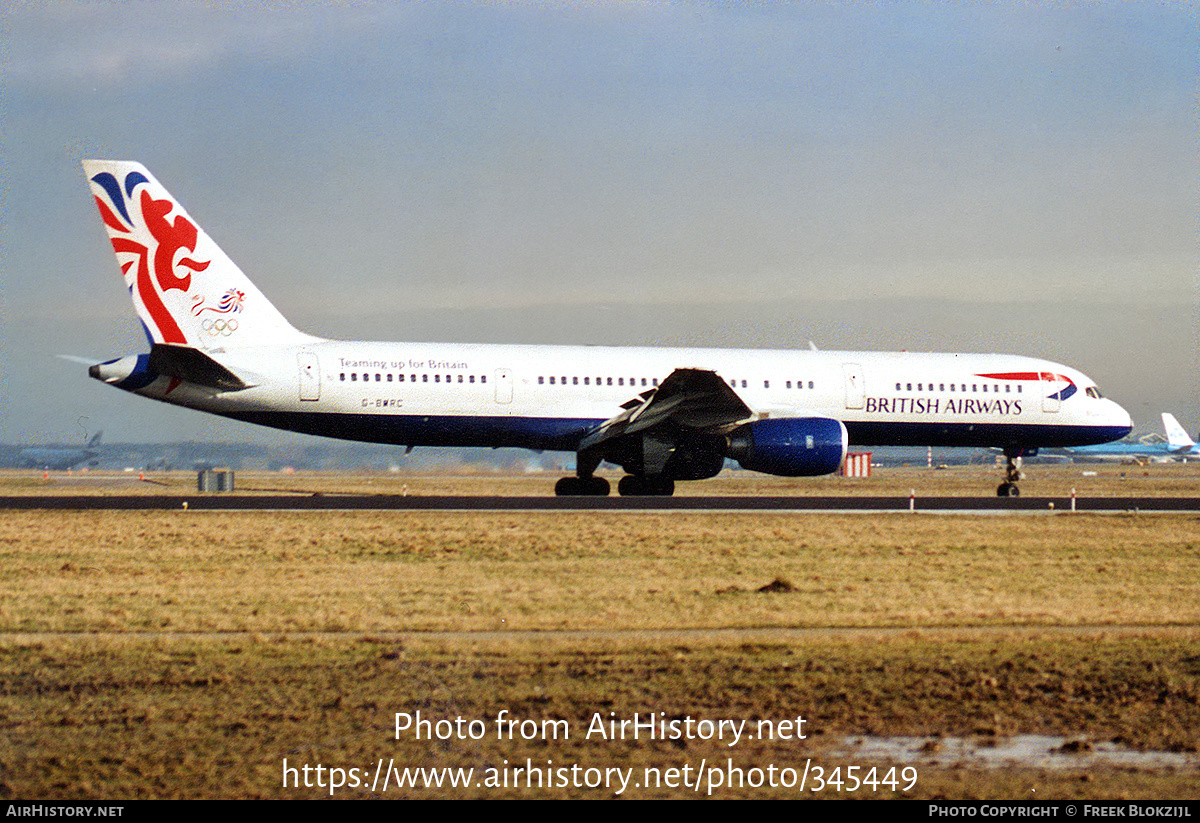 Aircraft Photo of G-BMRC | Boeing 757-236 | British Airways | AirHistory.net #345449