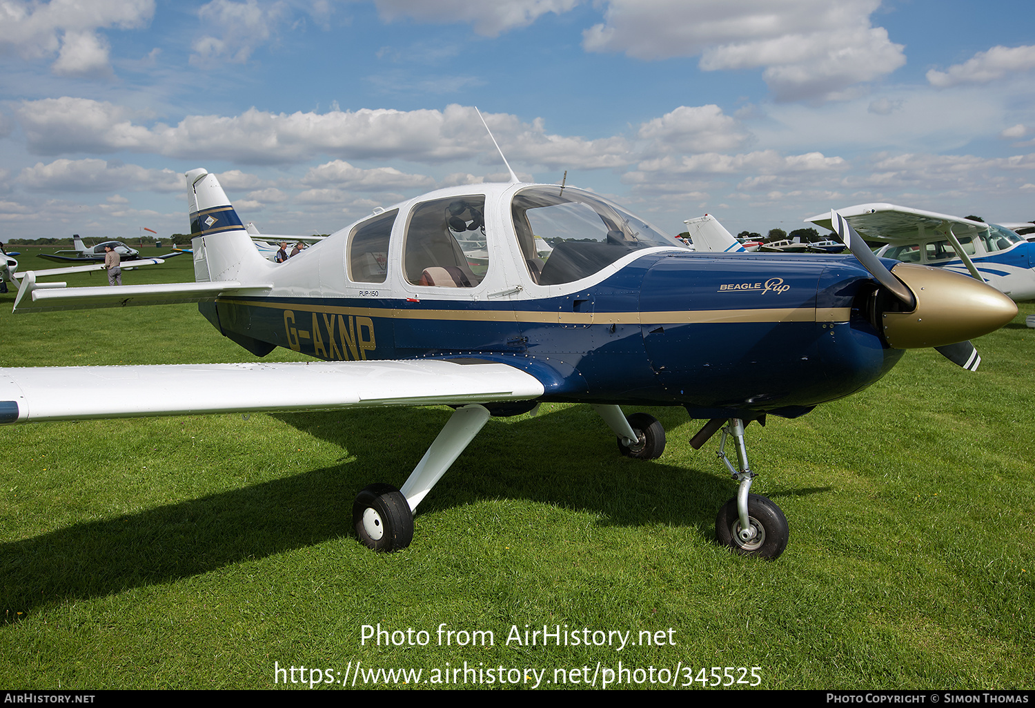 Aircraft Photo of G-AXNP | Beagle B.121 Srs.2 Pup-150 | AirHistory.net #345525