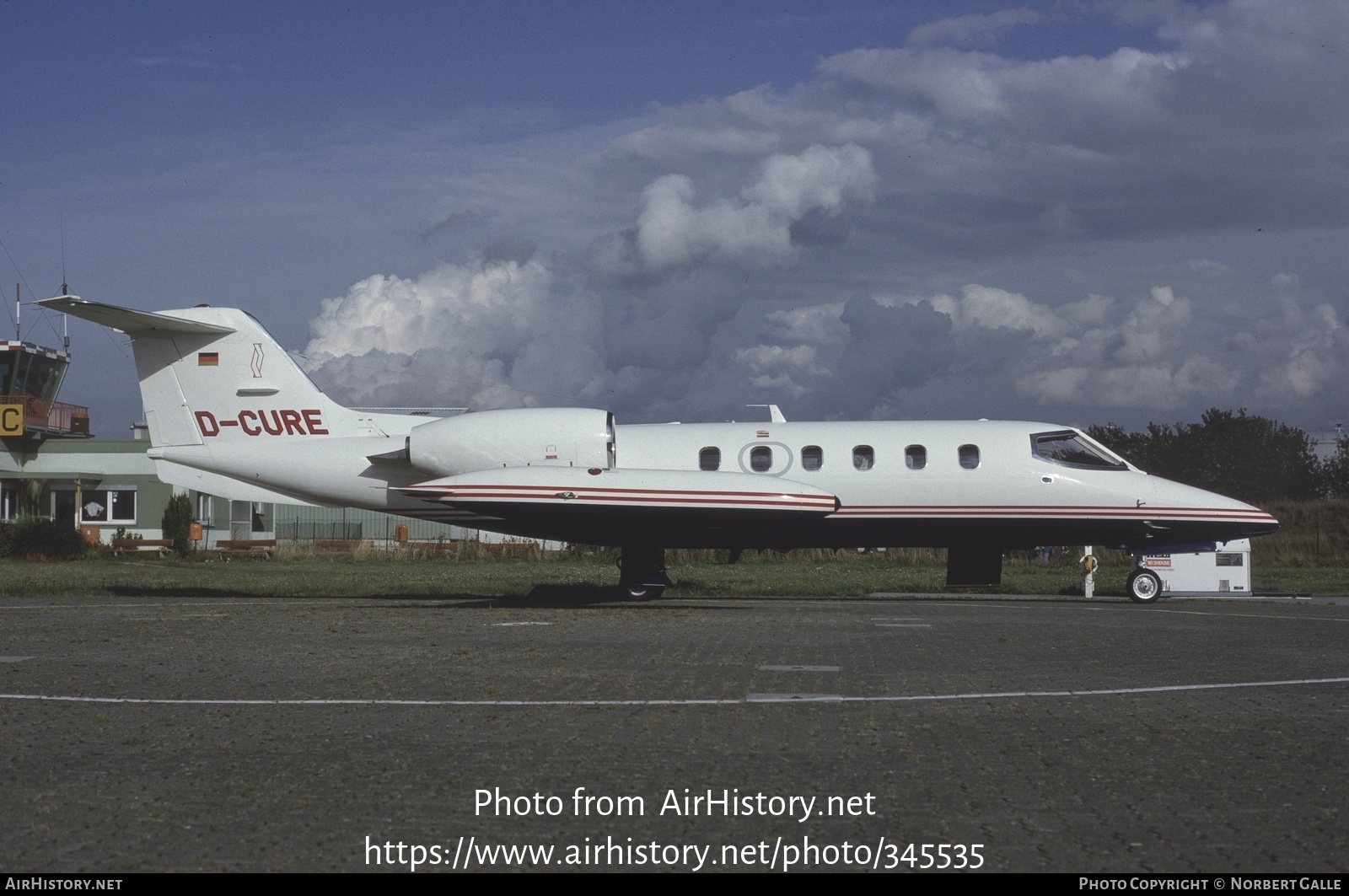 Aircraft Photo of D-CURE | Gates Learjet 35A | AirHistory.net #345535