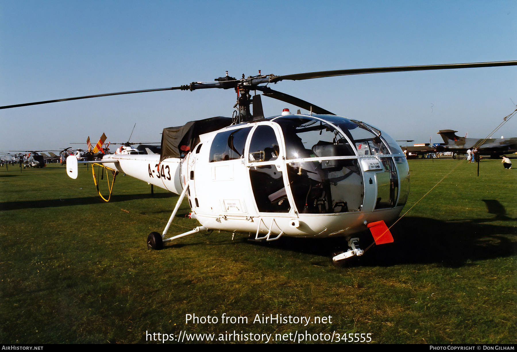 Aircraft Photo of A-343 | Sud SE-3160 Alouette III | Netherlands - Air Force | AirHistory.net #345555