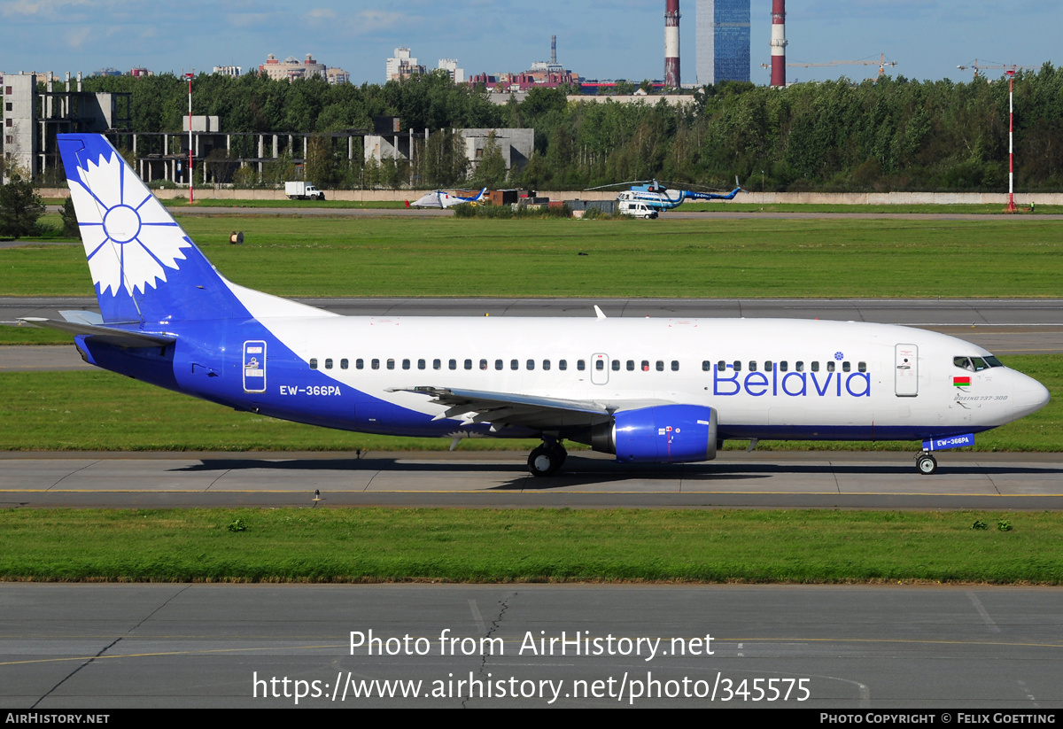 Aircraft Photo of EW-366PA | Boeing 737-31S | Belavia | AirHistory.net #345575