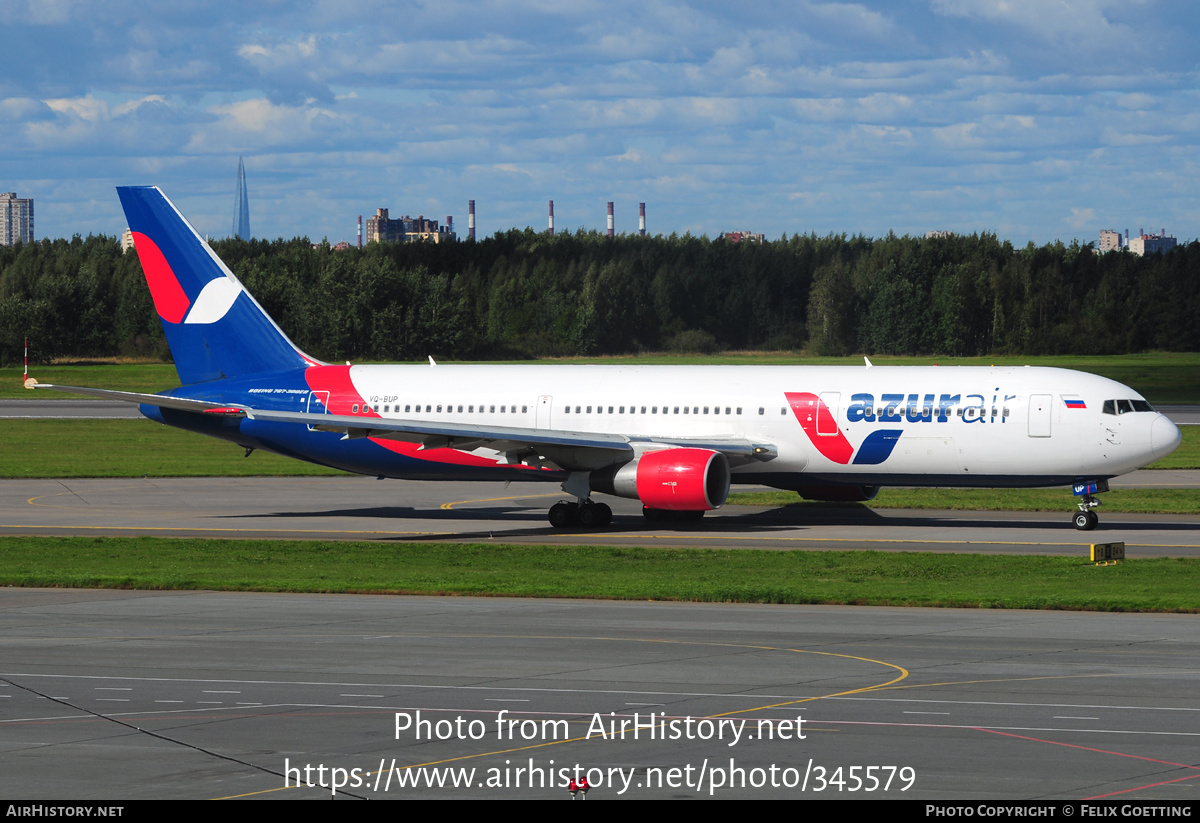 Aircraft Photo of VQ-BUP | Boeing 767-33A/ER | Azur Air | AirHistory.net #345579