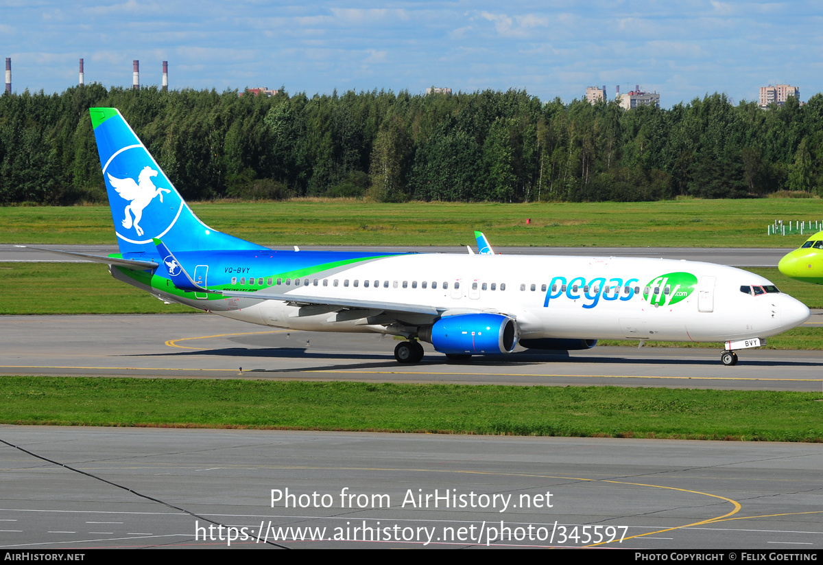 Aircraft Photo of VQ-BVY | Boeing 737-8Q8 | Pegas Fly | AirHistory.net #345597