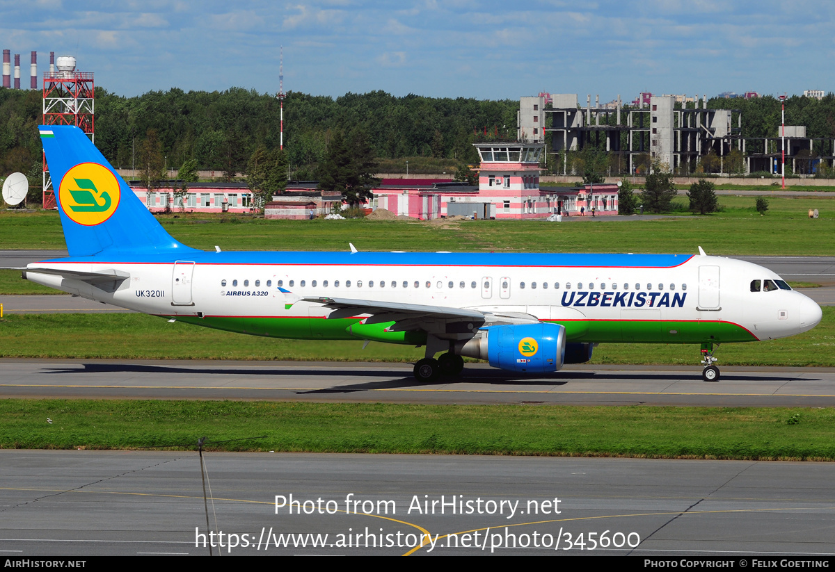 Aircraft Photo of UK32011 | Airbus A320-214 | Uzbekistan Airways | AirHistory.net #345600