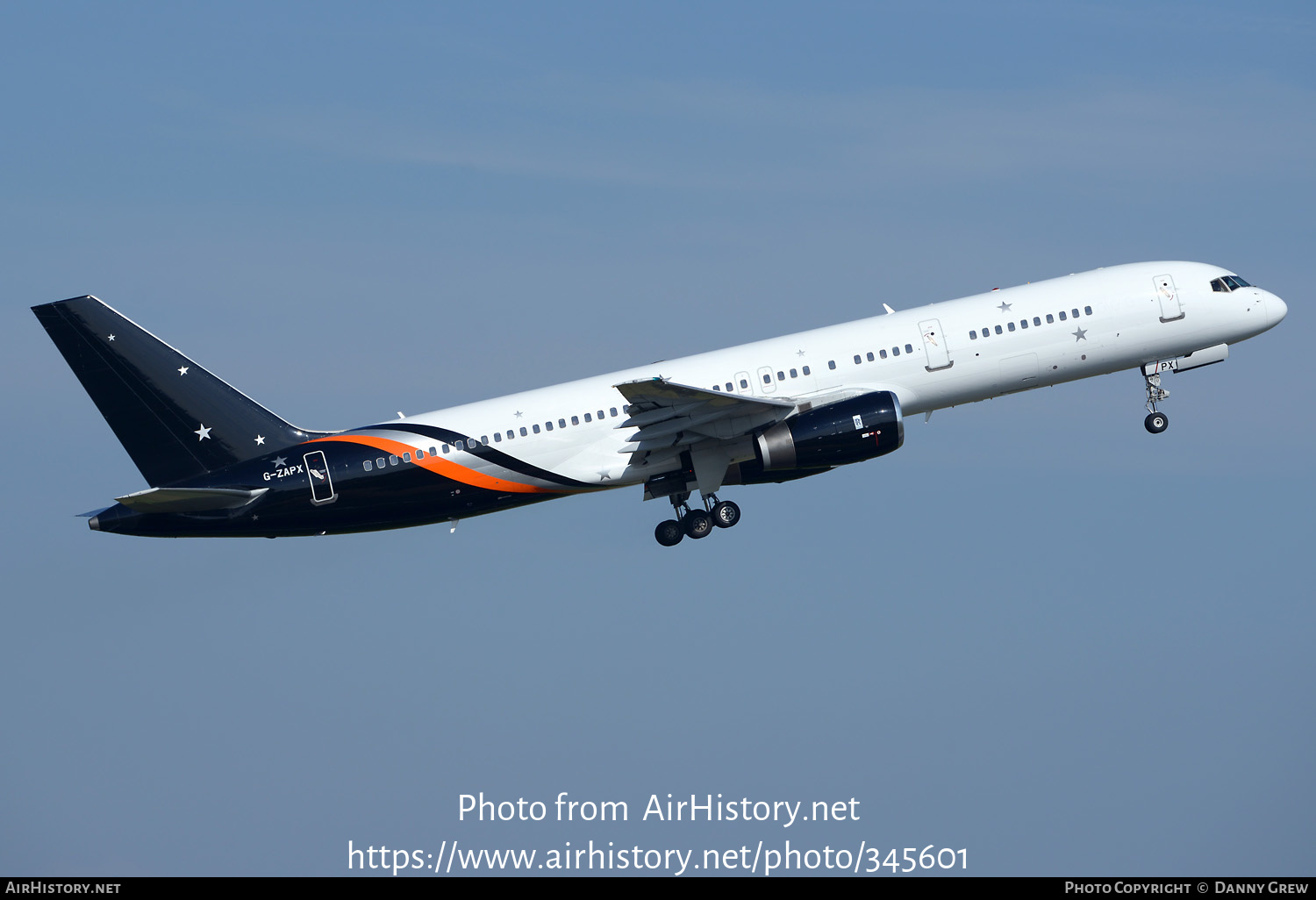 Aircraft Photo of G-ZAPX | Boeing 757-256 | Titan Airways | AirHistory.net #345601