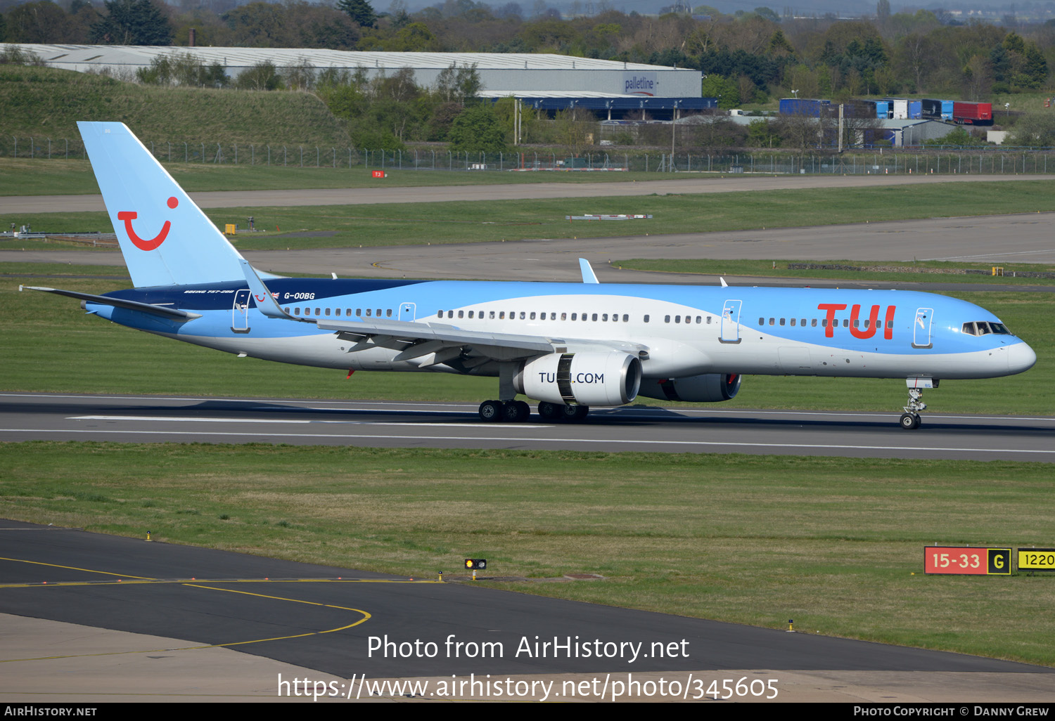 Aircraft Photo of G-OOBG | Boeing 757-236 | TUI | AirHistory.net #345605