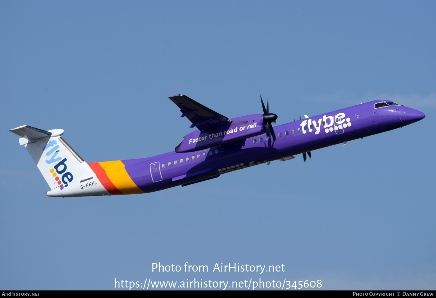 Aircraft Photo of G-PRPL | Bombardier DHC-8-402 Dash 8 | Flybe | AirHistory.net #345608