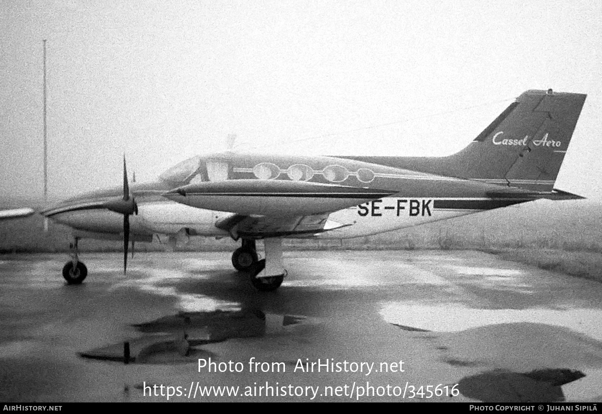 Aircraft Photo of SE-FBK | Cessna 421 | Cassel Aero | AirHistory.net #345616