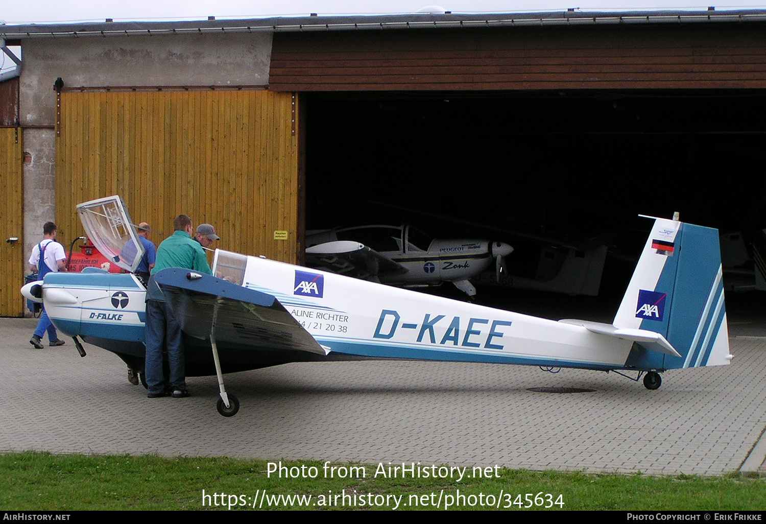 Aircraft Photo of D-KAEE | Scheibe SF-25D Falke | AirHistory.net #345634