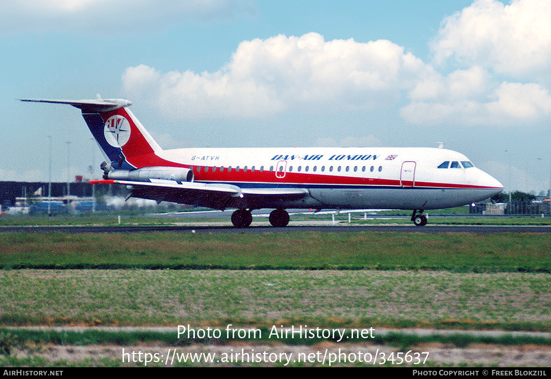 Aircraft Photo of G-ATVH | BAC 111-207AJ One-Eleven | Dan-Air London | AirHistory.net #345637