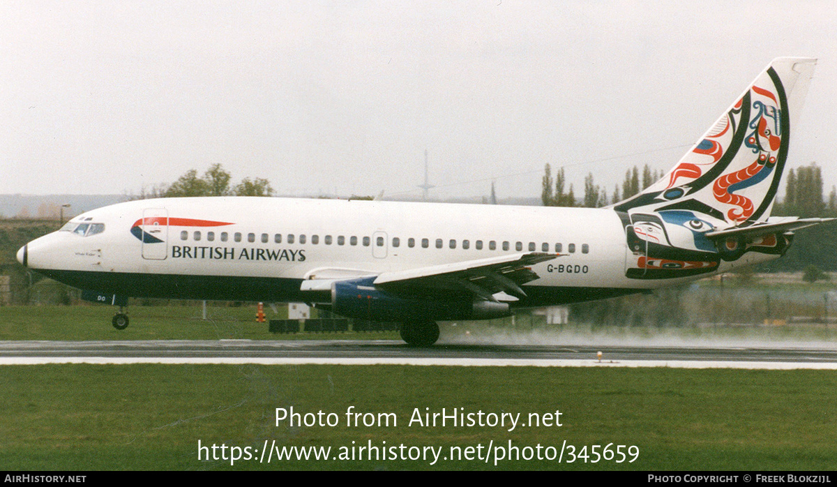 Aircraft Photo of G-BGDO | Boeing 737-236/Adv | British Airways | AirHistory.net #345659