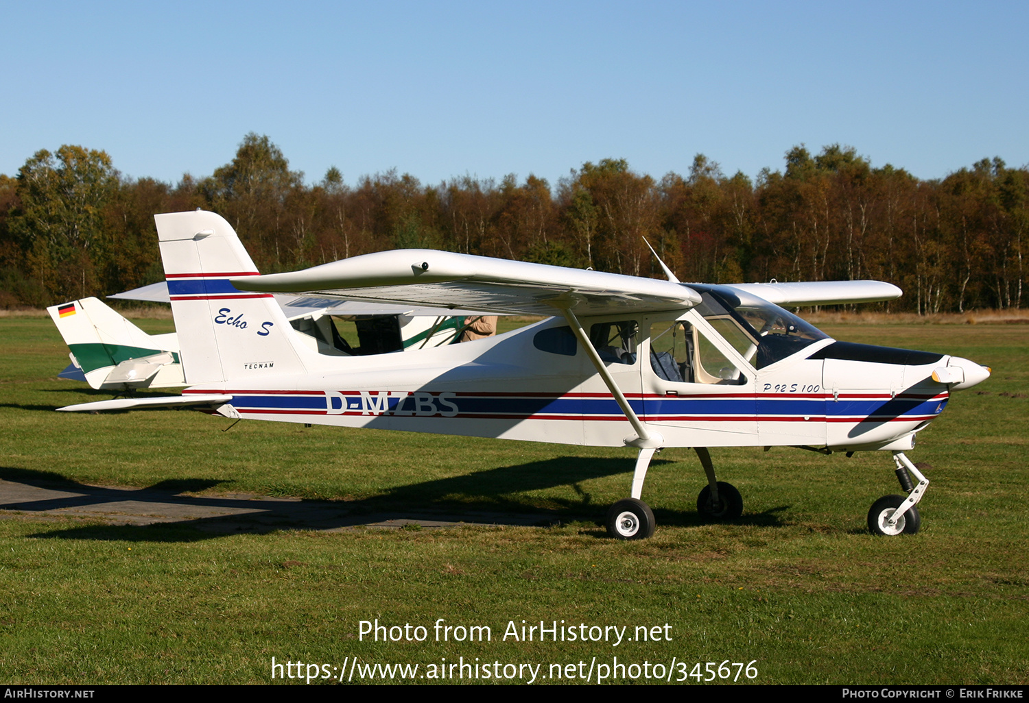 Aircraft Photo of D-MZBS | Tecnam P-92 Echo 100S | AirHistory.net #345676