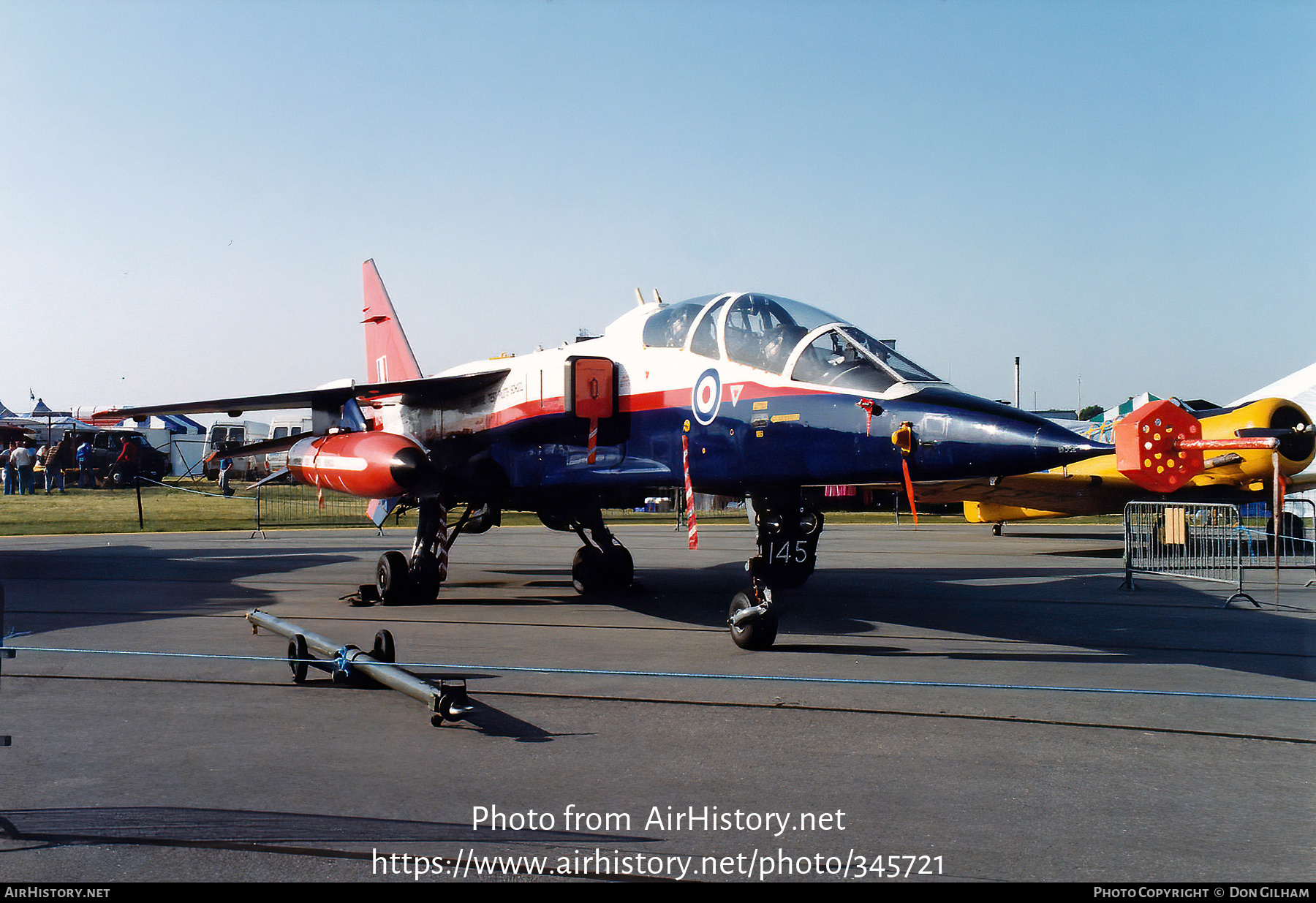 Aircraft Photo Of XX145 | Sepecat Jaguar T2 | UK - Air Force ...