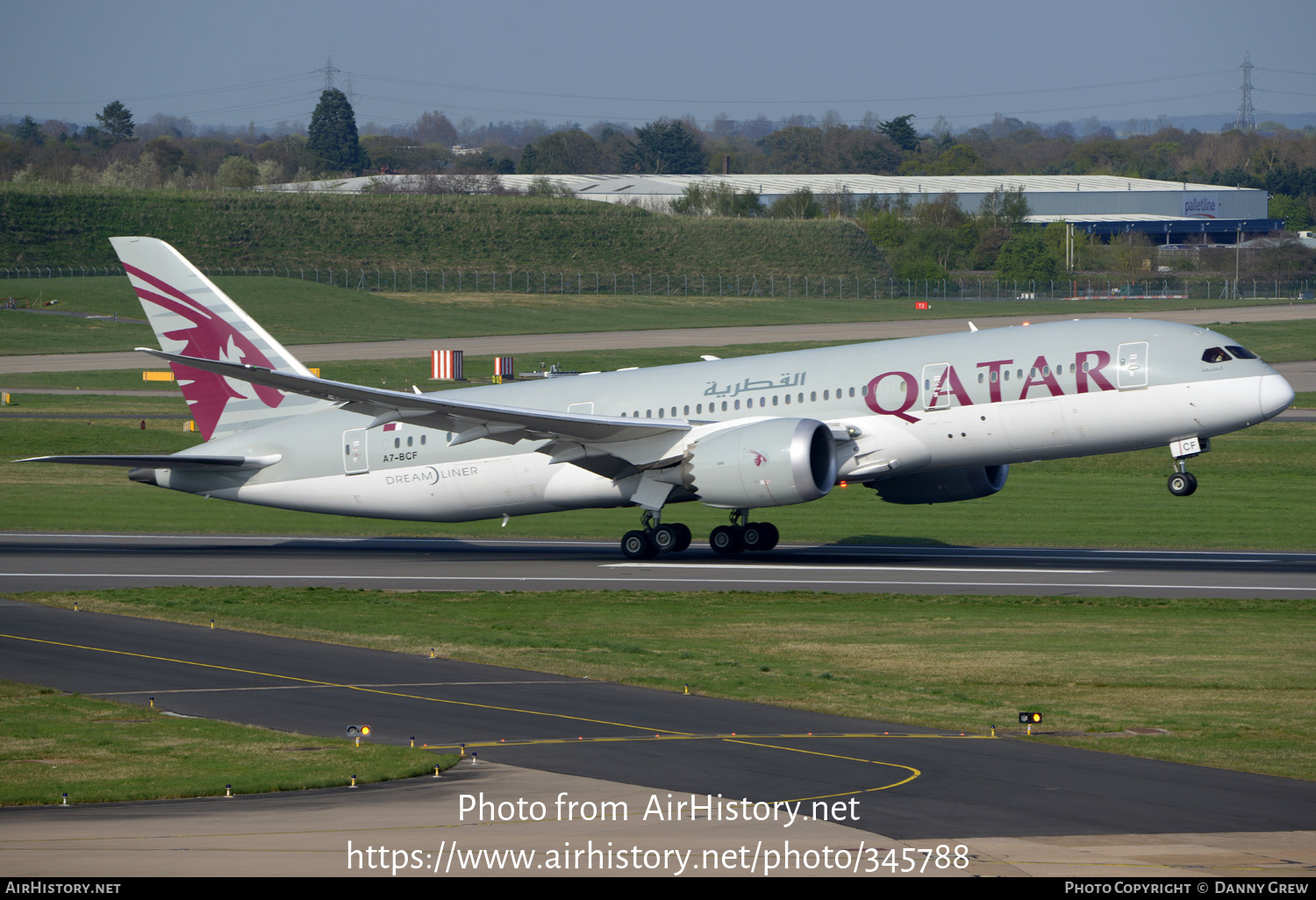 Aircraft Photo of A7-BCF | Boeing 787-8 Dreamliner | Qatar Airways | AirHistory.net #345788