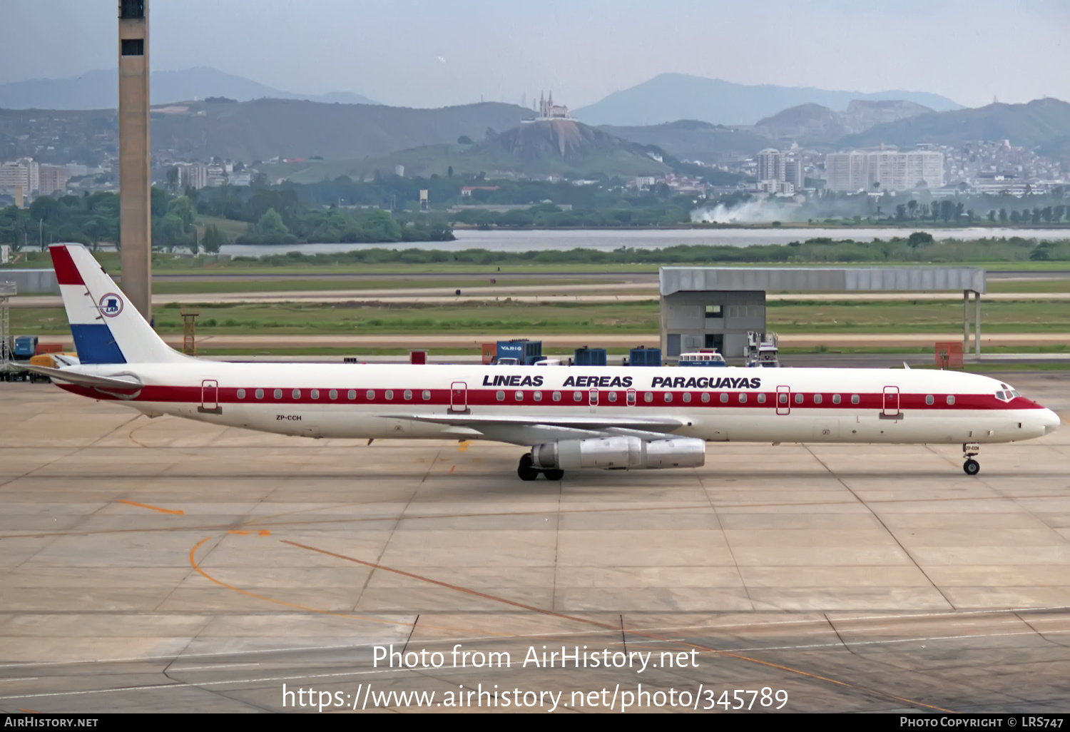 Aircraft Photo of ZP-CCH | McDonnell Douglas DC-8-63 | Líneas Aéreas Paraguayas - LAP | AirHistory.net #345789