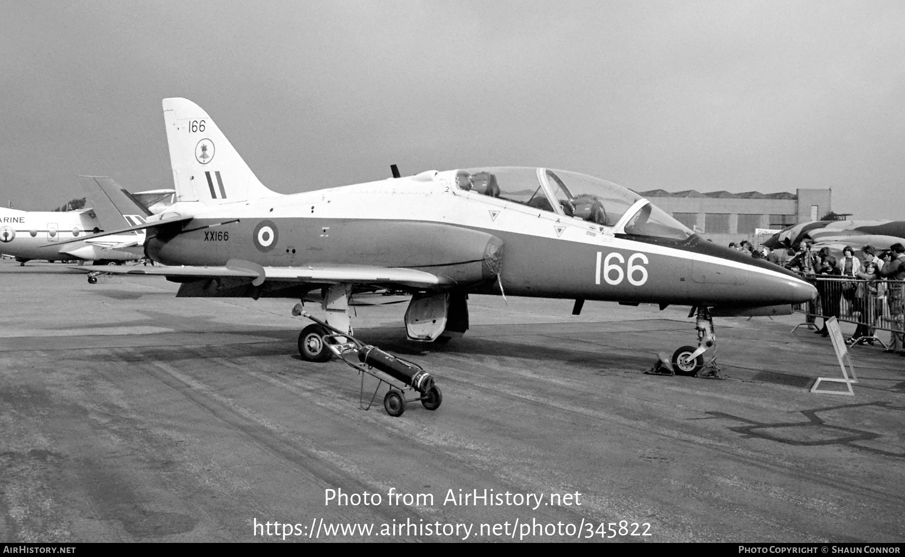 Aircraft Photo of XX166 | Hawker Siddeley Hawk T1A | UK - Air Force | AirHistory.net #345822