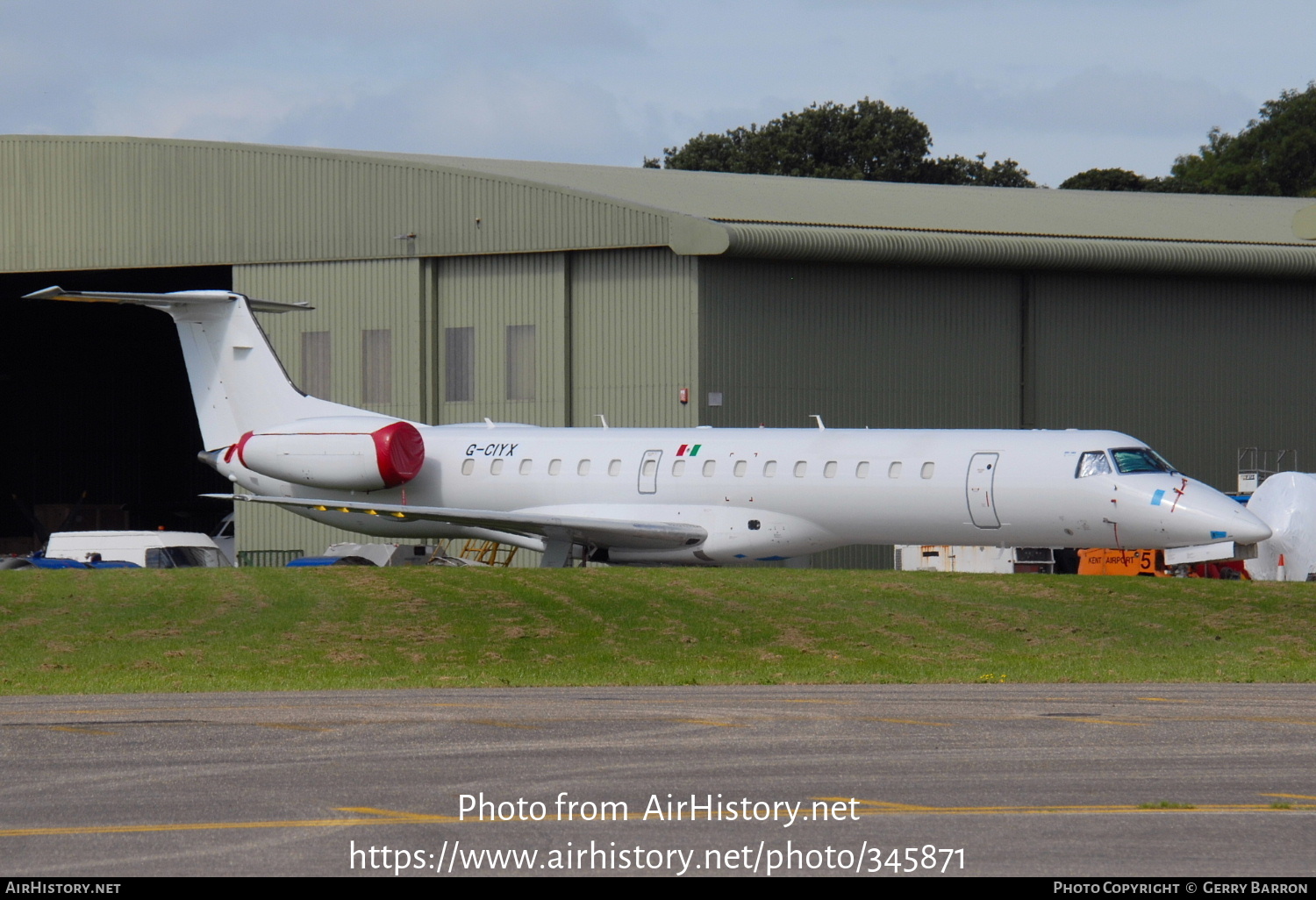 Aircraft Photo of G-CIYX | Embraer ERJ-145LU (EMB-145LU) | AirHistory.net #345871