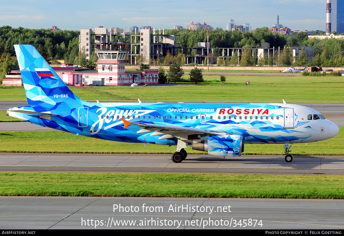 Aircraft Photo of VQ-BAS | Airbus A319-111 | Rossiya - Russian Airlines | AirHistory.net #345874