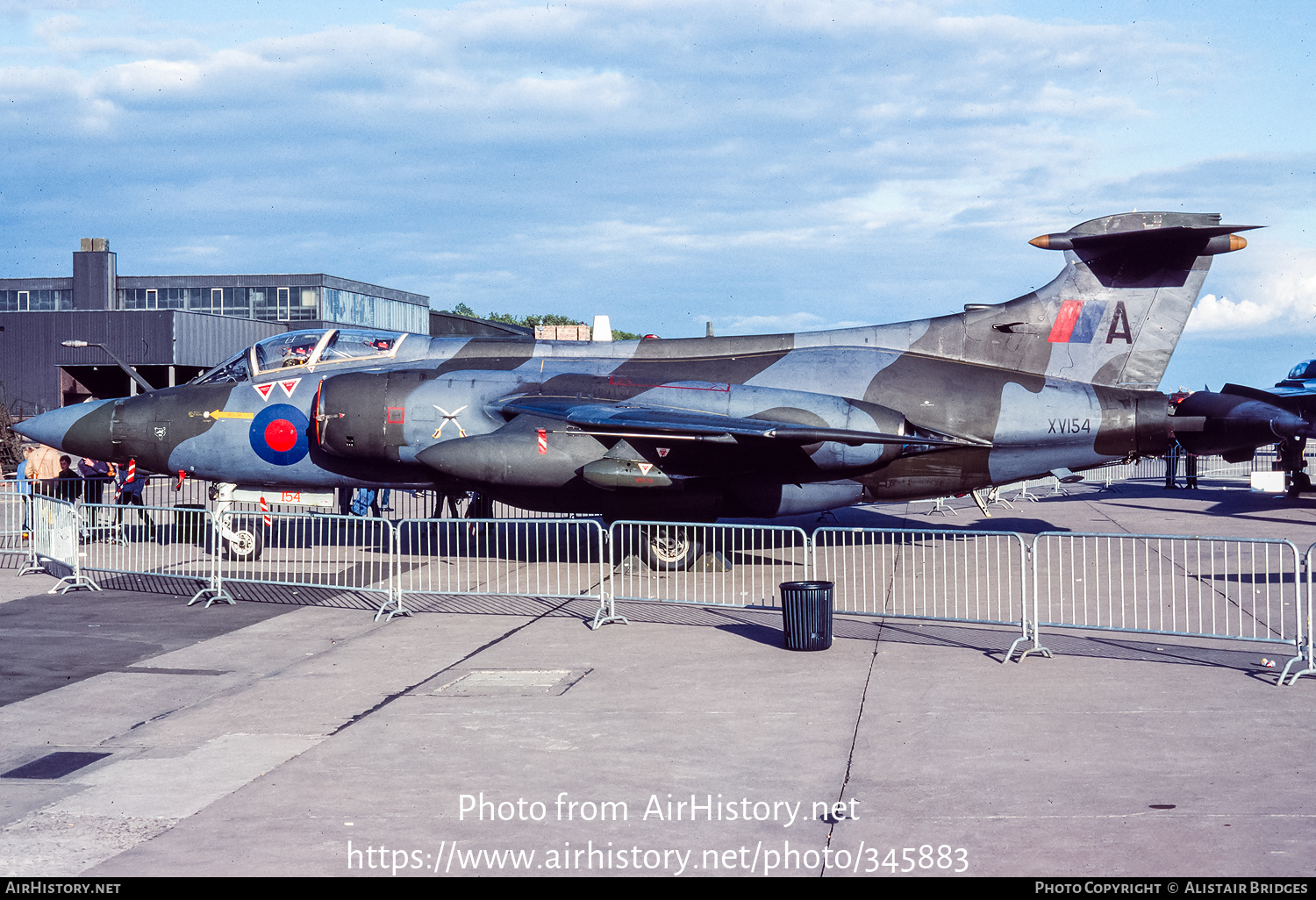 Aircraft Photo of XV154 | Hawker Siddeley Buccaneer S2A | UK - Air Force | AirHistory.net #345883