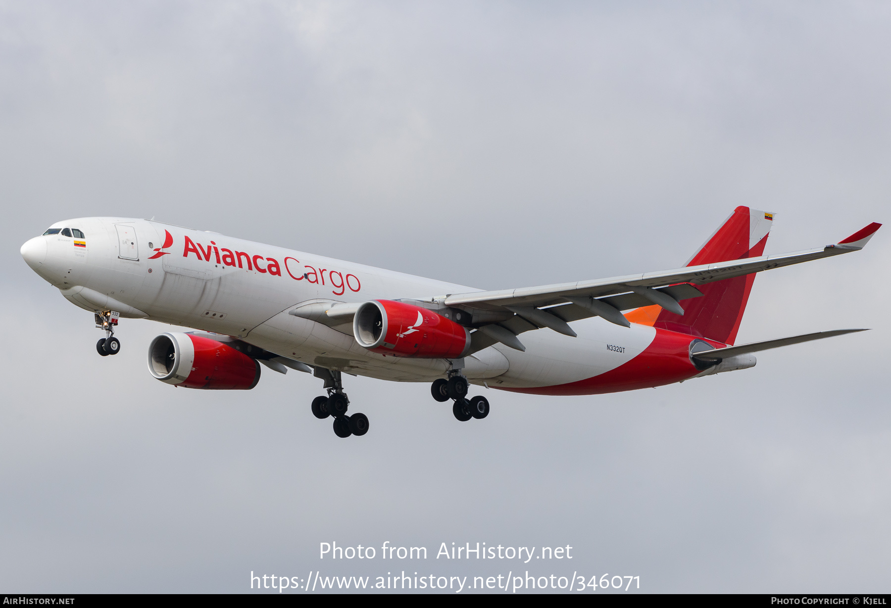 Aircraft Photo of N332QT | Airbus A330-243F | Avianca Cargo | AirHistory.net #346071