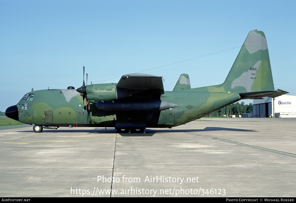 Aircraft Photo of 64-0570 / 40570 | Lockheed C-130E Hercules (L-382) | USA - Air Force | AirHistory.net #346123