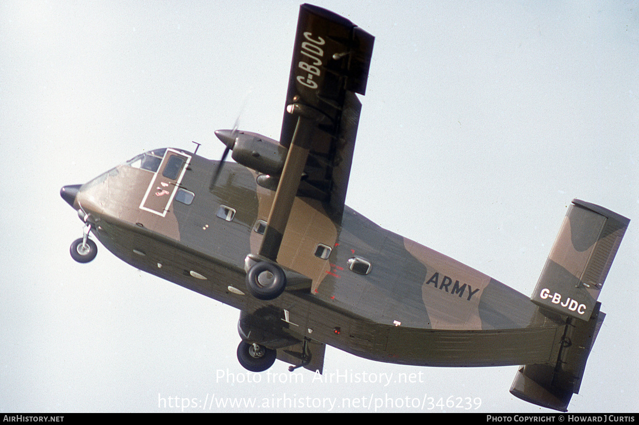 Aircraft Photo of G-BJDC | Short SC.7 Skyvan 3-100 | AirHistory.net #346239