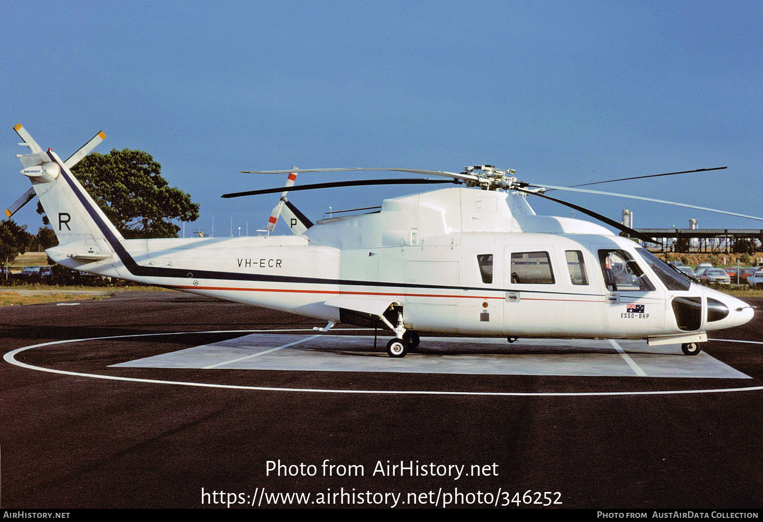 Aircraft Photo of VH-ECR | Sikorsky S-76A | Esso-BHP | AirHistory.net #346252