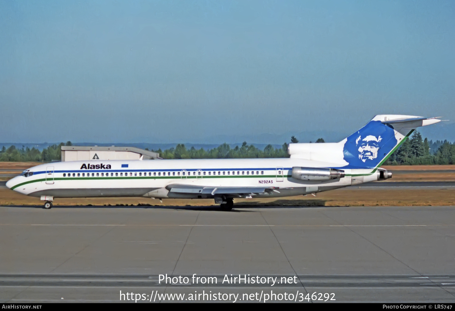 Aircraft Photo Of N292AS | Boeing 727-212/Adv | Alaska Airlines ...