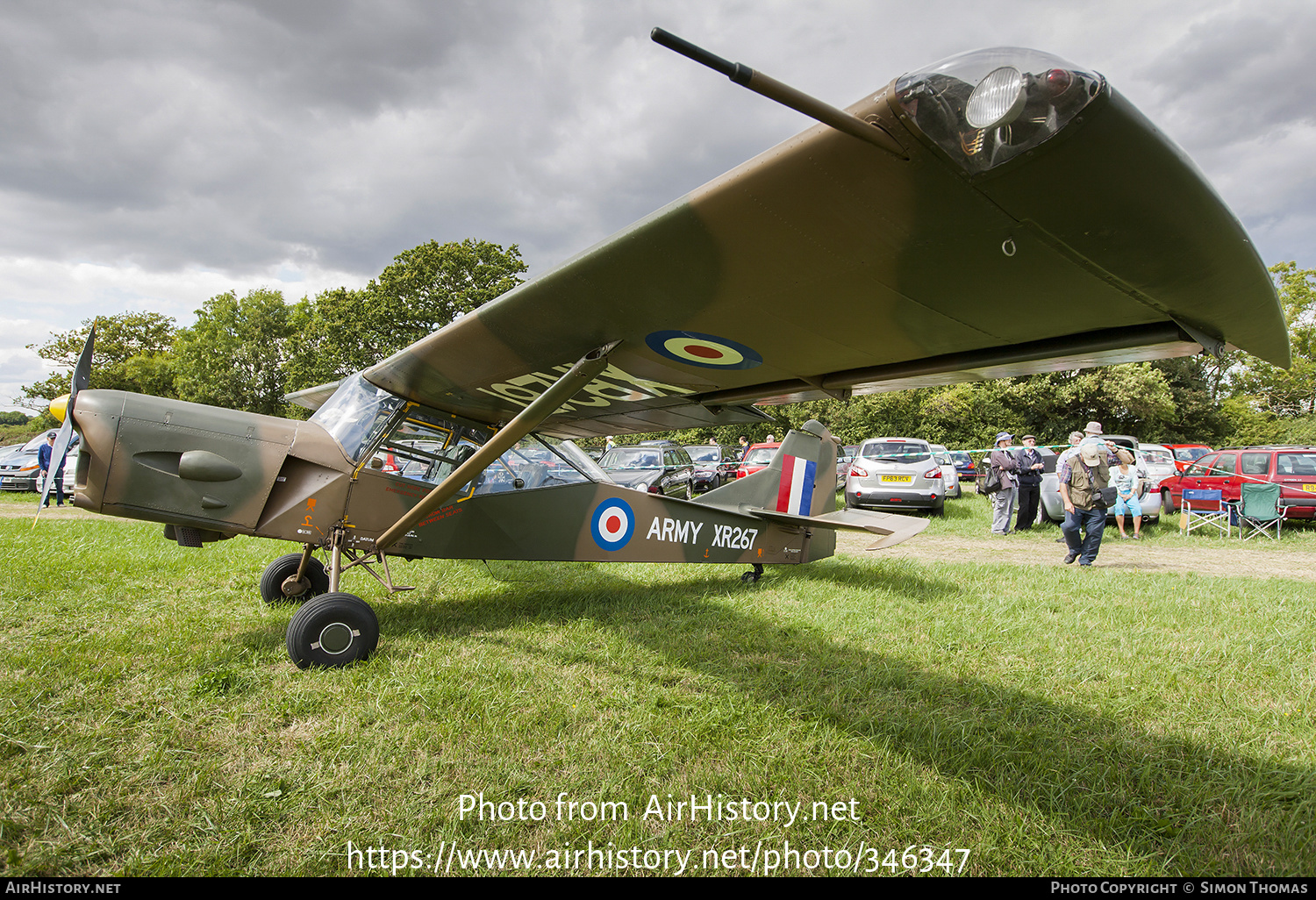 Aircraft Photo of G-BJXR / XR267 | Auster AOP 9 | UK - Army | AirHistory.net #346347