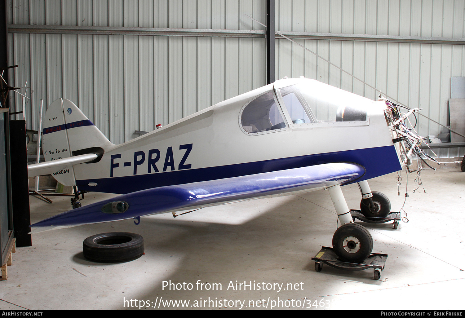 Aircraft Photo of F-PRAZ | CAB GY-201 Minicab | AirHistory.net #346381