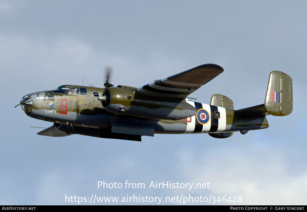 Aircraft Photo of N88972 | North American B-25D Mitchell | UK - Air Force | AirHistory.net #346428