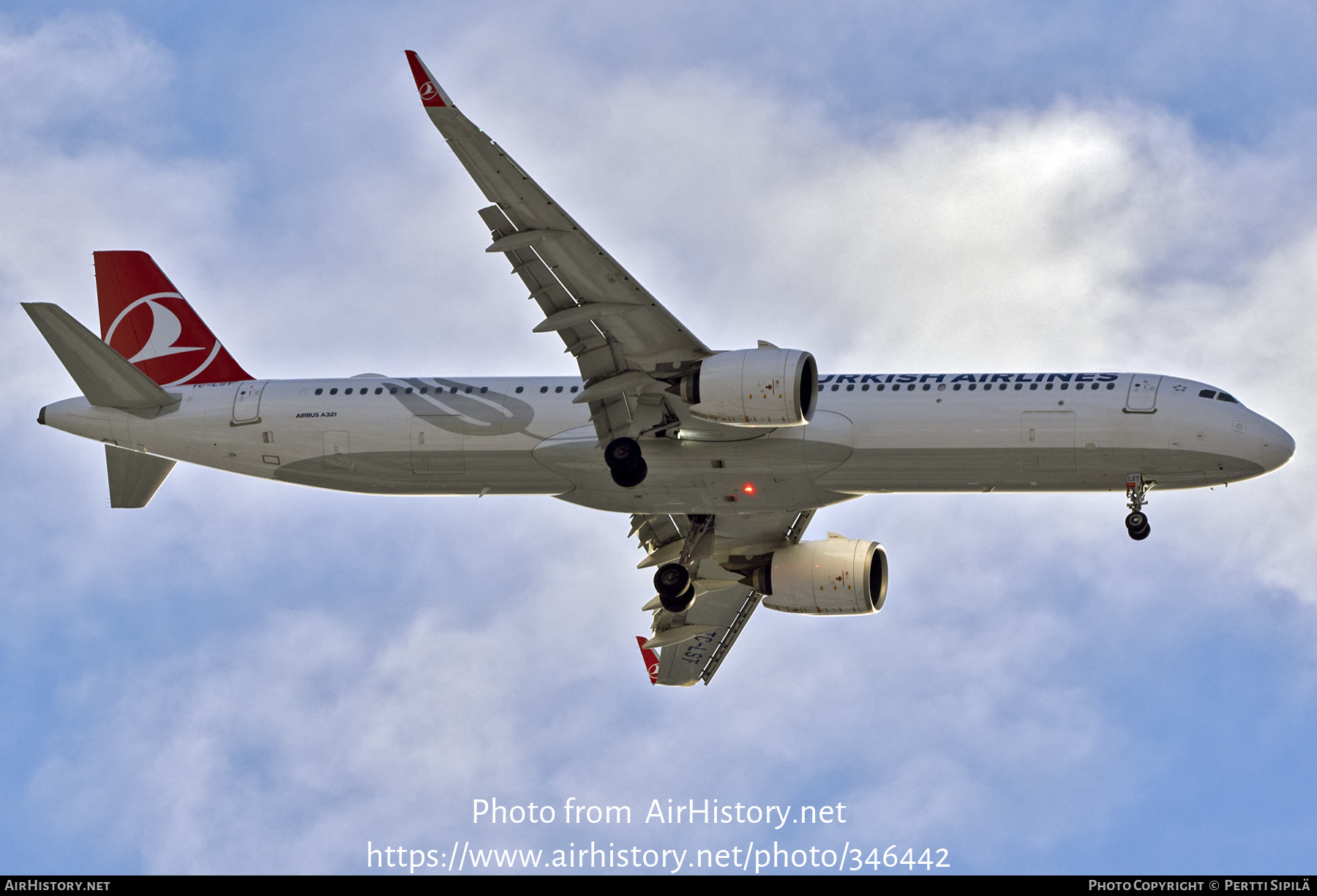 Aircraft Photo of TC-LST | Airbus A321-271NX | Turkish Airlines | AirHistory.net #346442