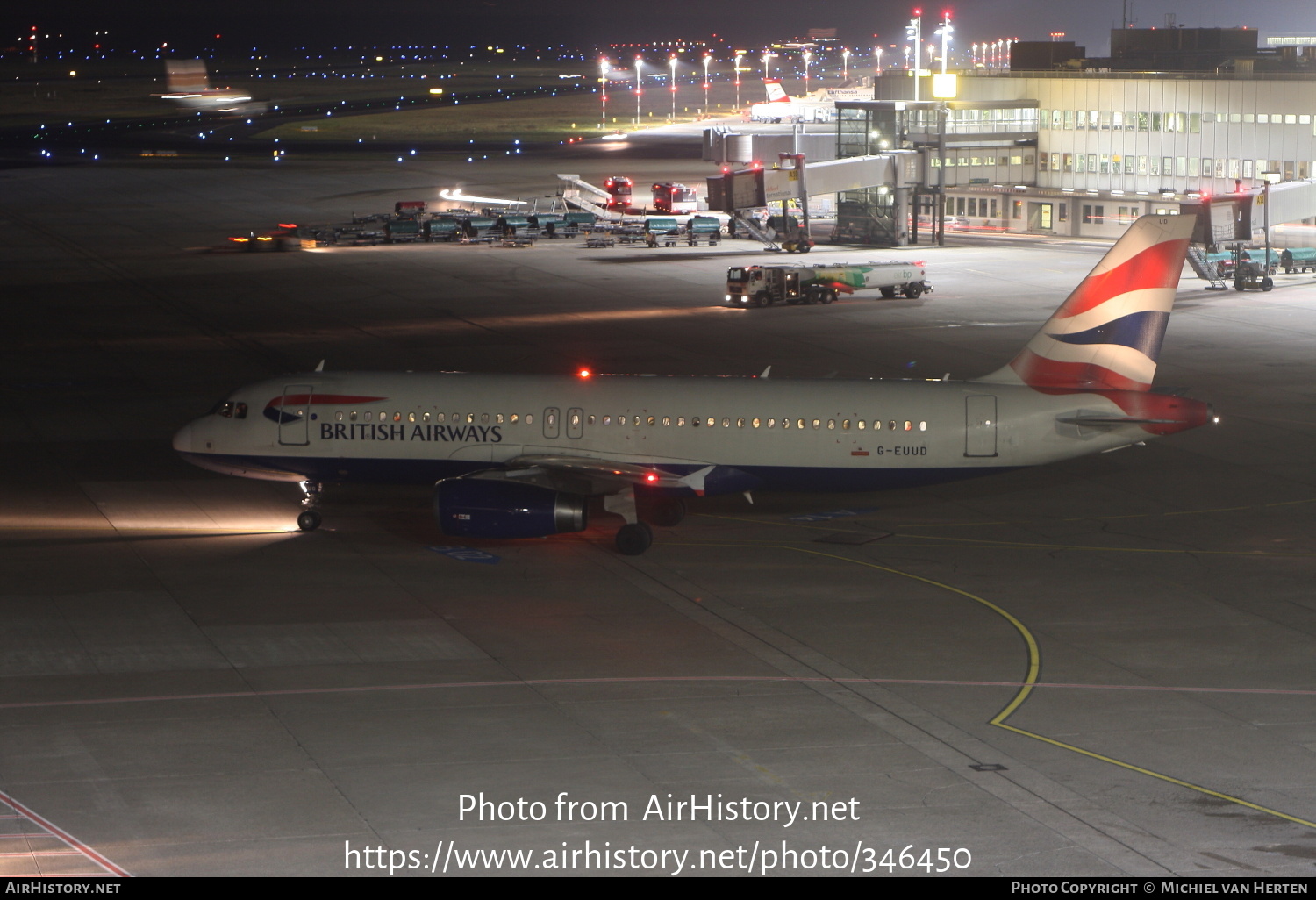 Aircraft Photo of G-EUUD | Airbus A320-232 | British Airways | AirHistory.net #346450