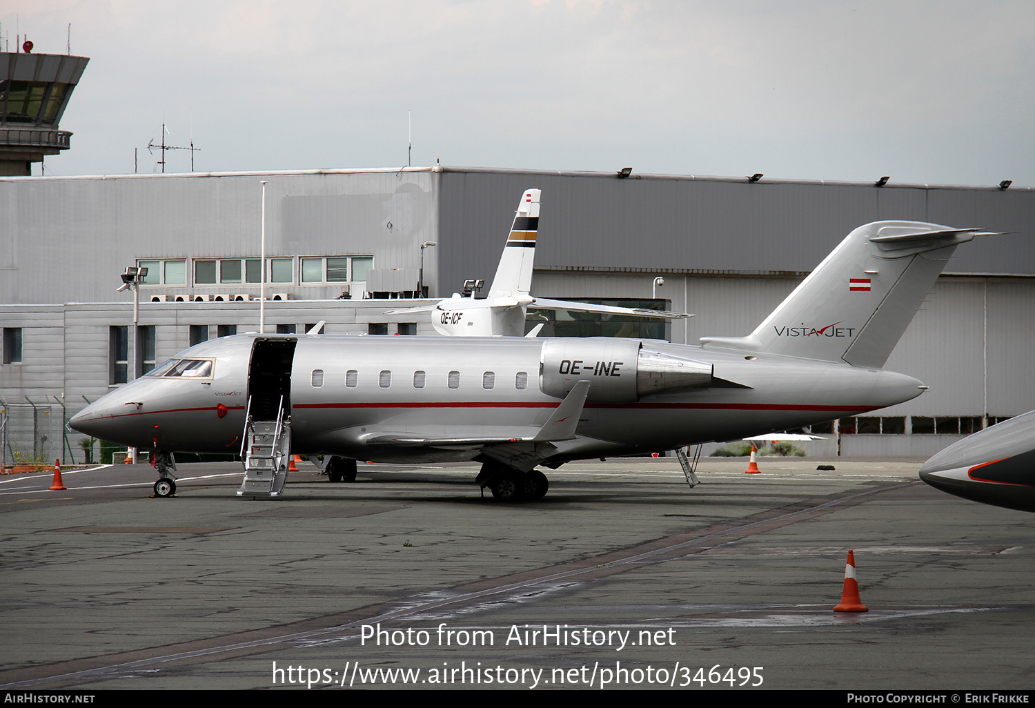 Aircraft Photo of OE-INE | Bombardier Challenger 605 (CL-600-2B16) | VistaJet | AirHistory.net #346495