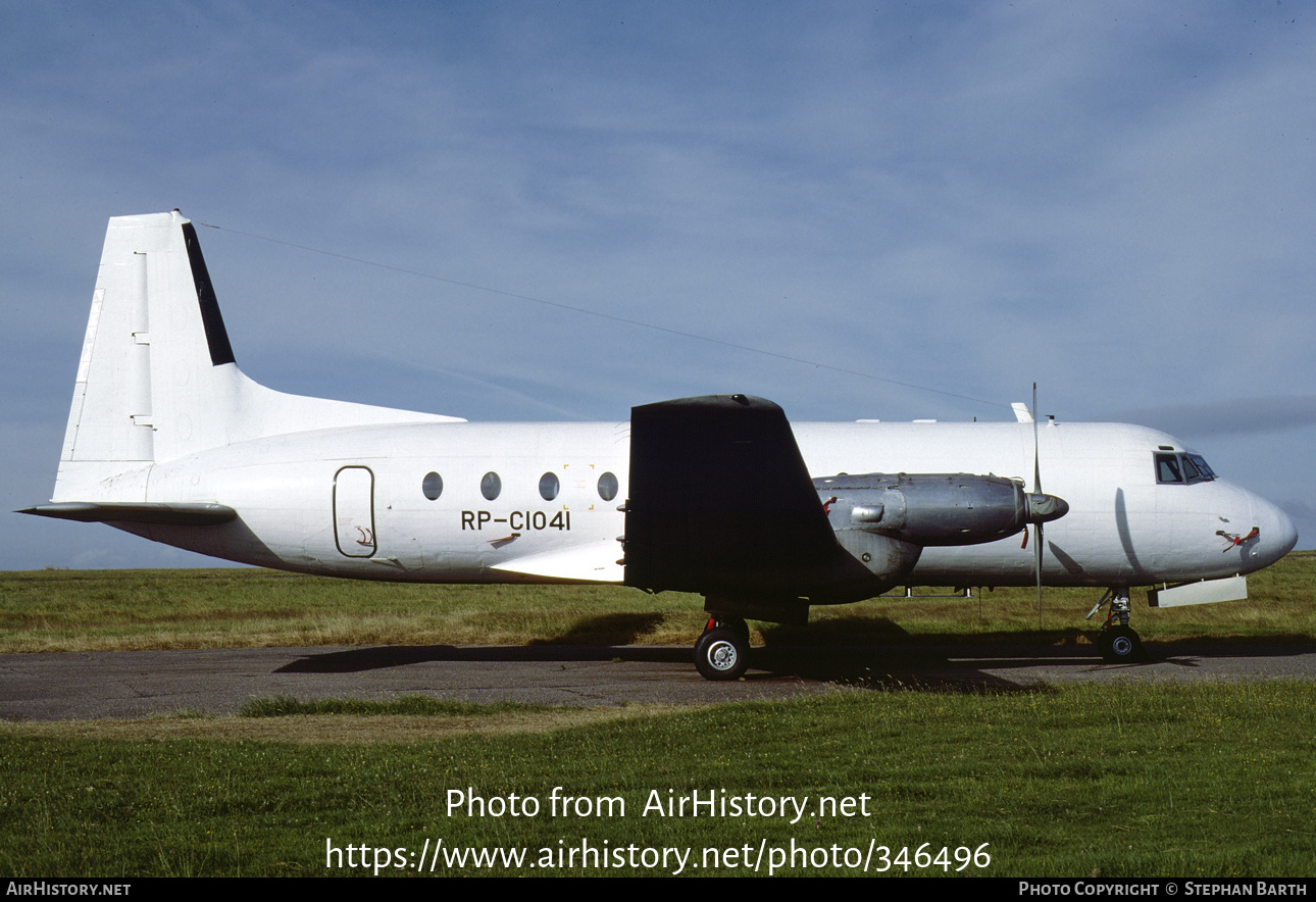 Aircraft Photo of RP-C1041 | Hawker Siddeley HS-748 Srs2/222 | AirHistory.net #346496